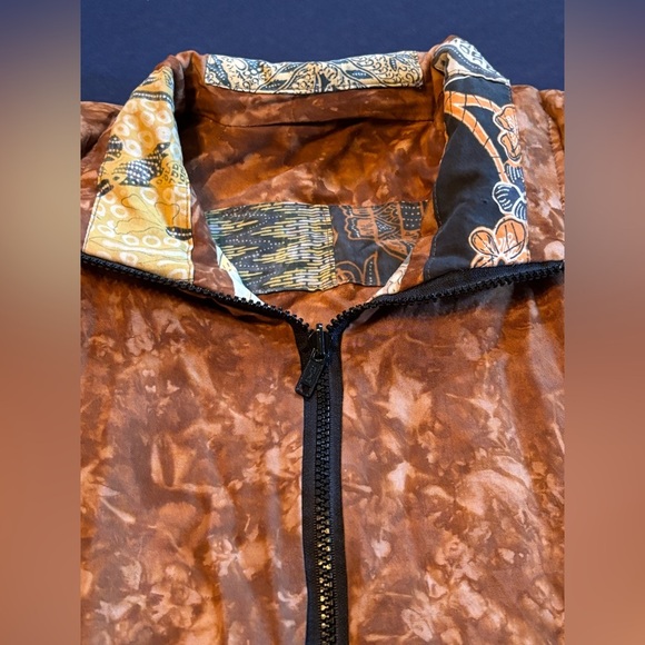 🤎🧡VINTAGE Nativewear designs  Jacket  bomber , Reversible two-view jacket, (M)🤎🧡 - Picture 11 of 17